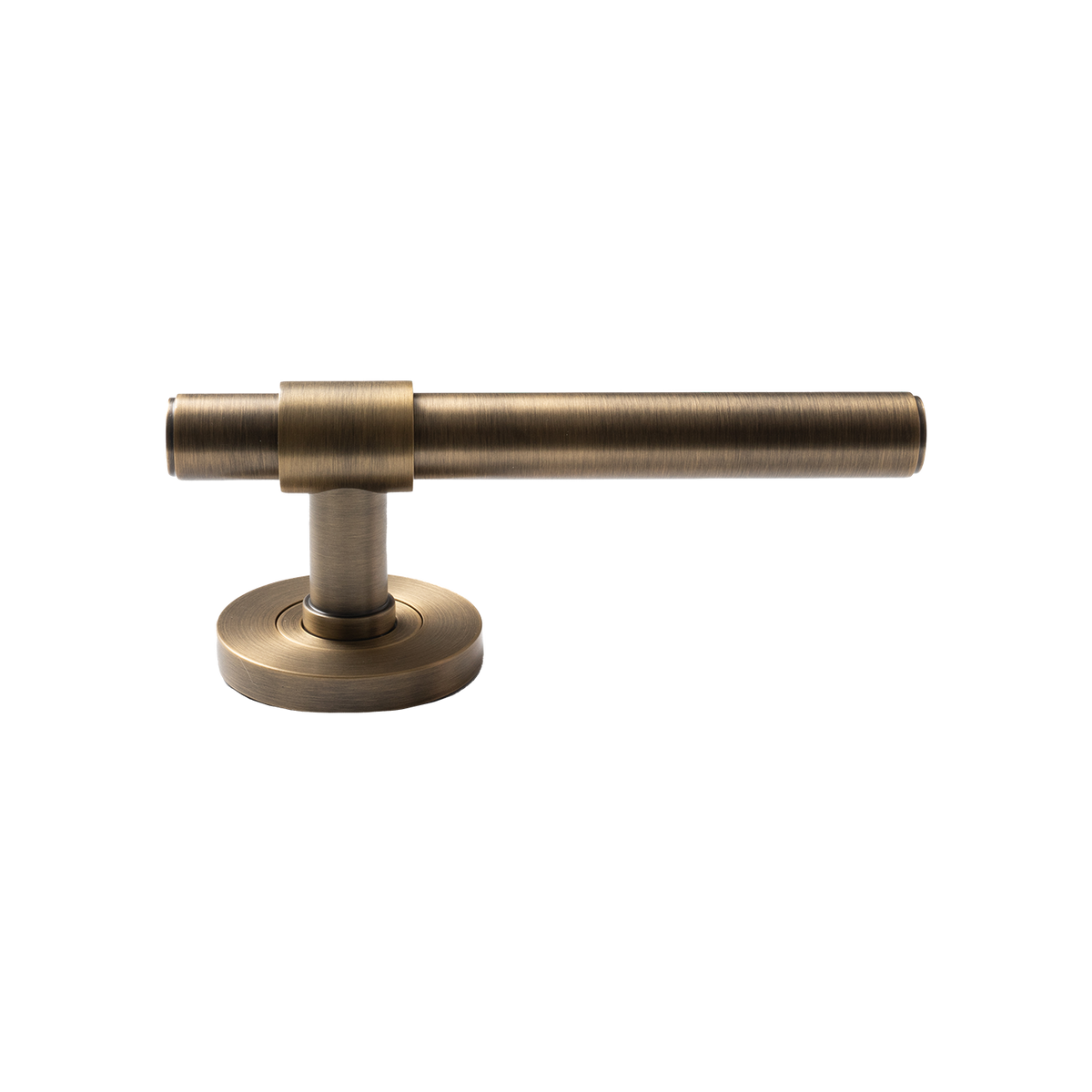 Momo Belgravia Plain Solid Brass Tubular Latch Privacy Lever Set In