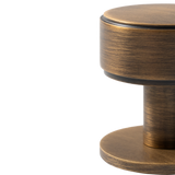 Momo Belgravia Plain Round Knob Solid Brass 35mm