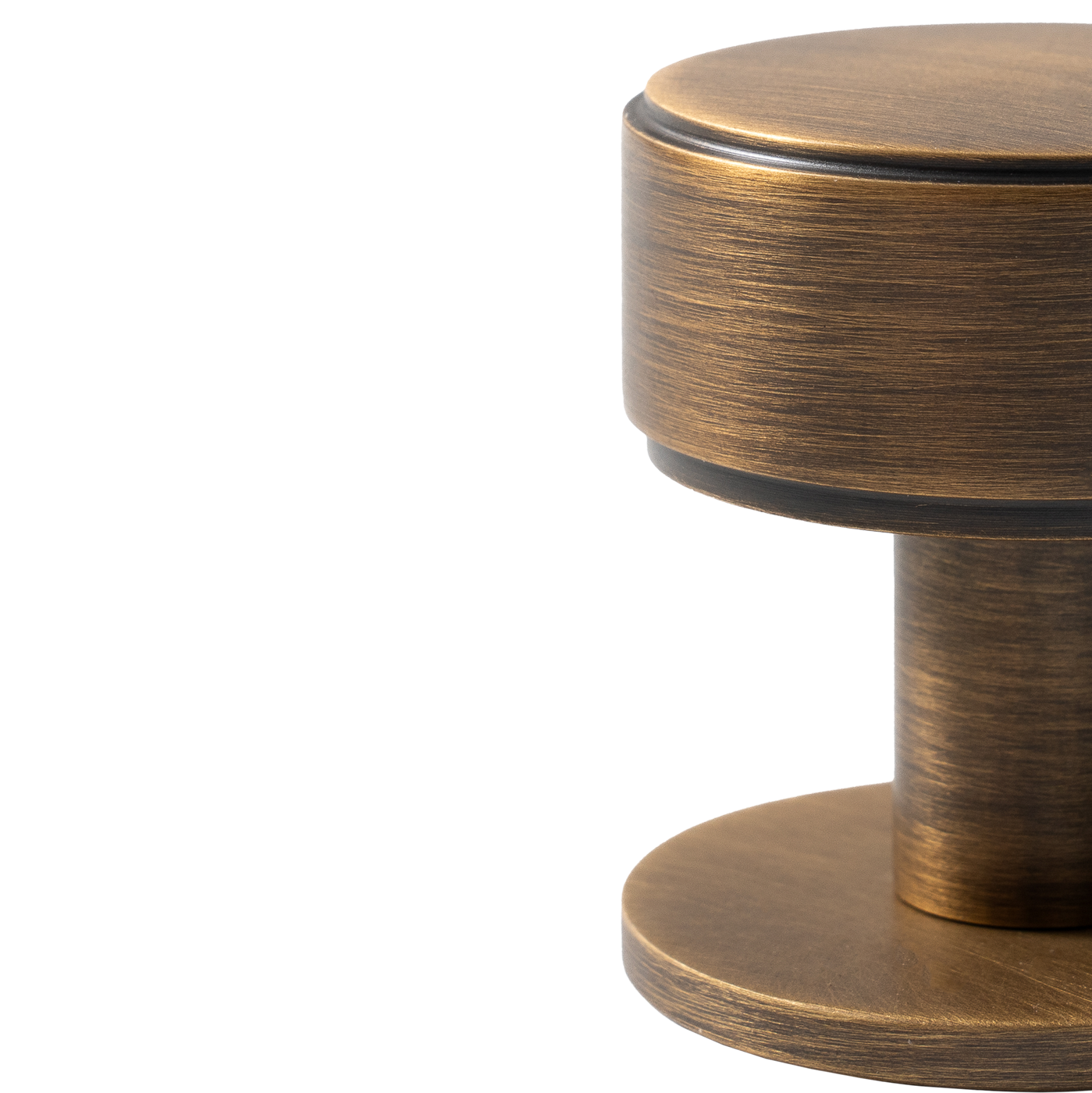 Momo Belgravia Plain Round Knob Solid Brass 35mm