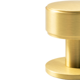 Momo Belgravia Plain Round Knob Solid Brass 35mm