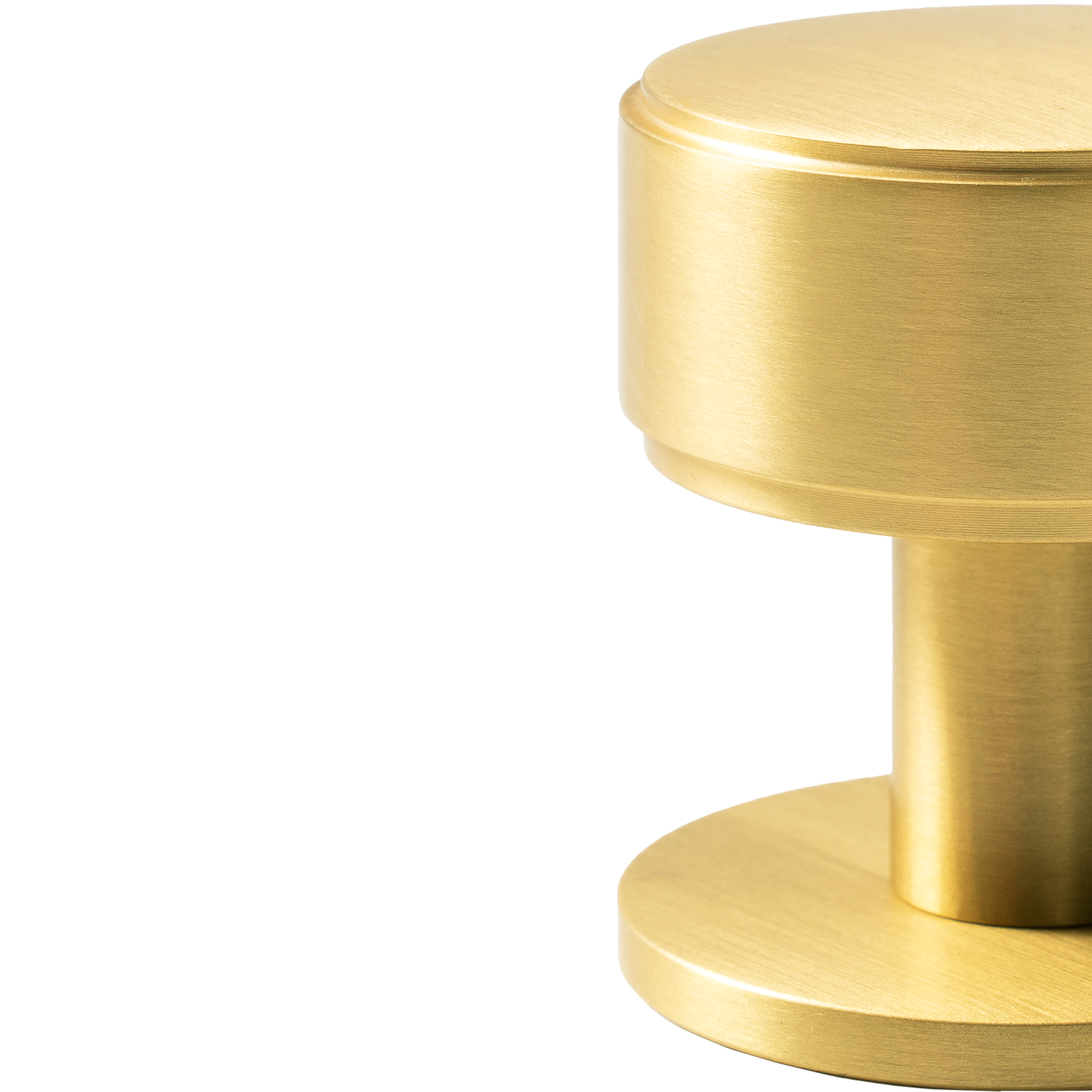 Momo Belgravia Plain Round Knob Solid Brass 35mm