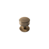 Momo Belgravia Plain Round Knob Solid Brass 35mm