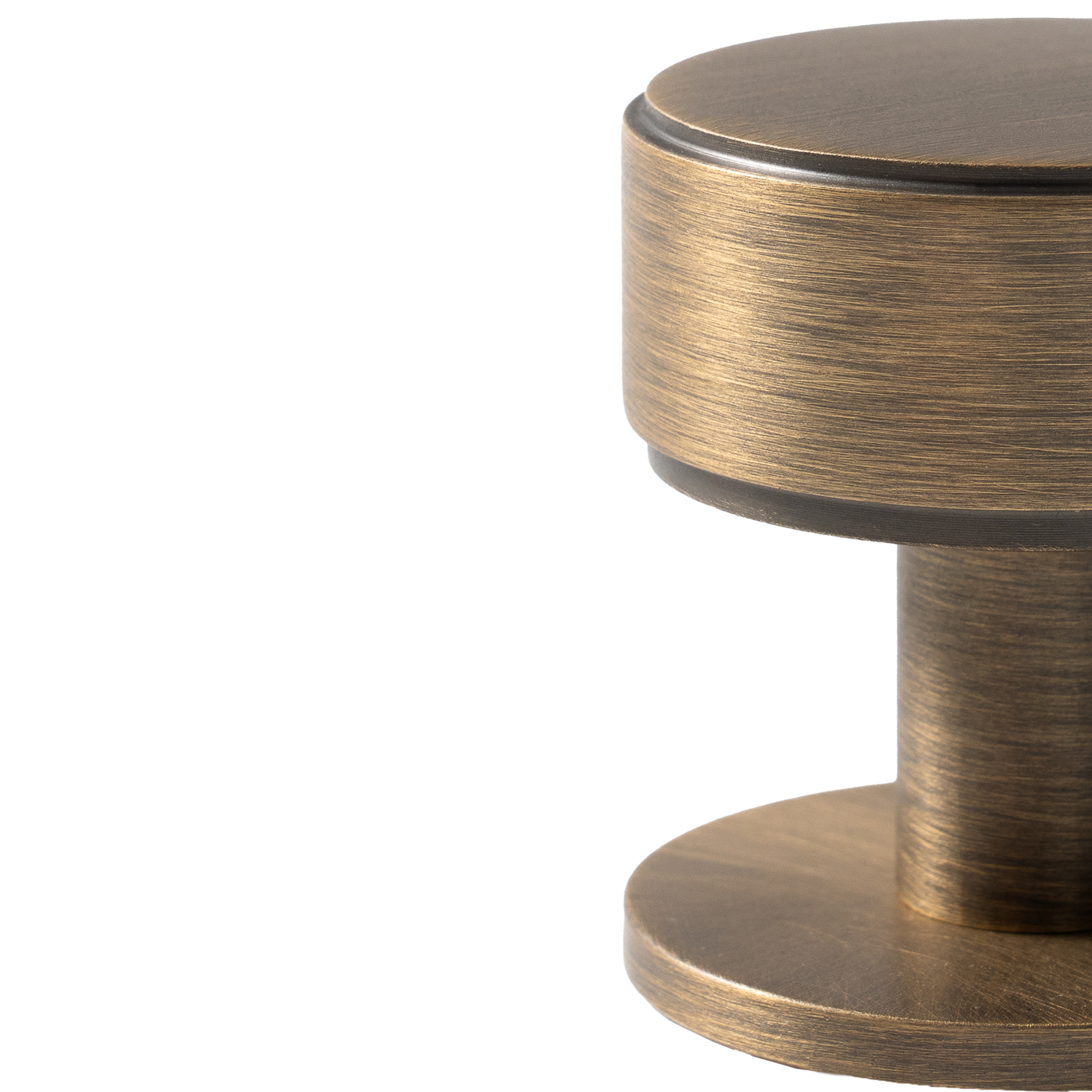 Momo Belgravia Plain Round Knob Solid Brass 35mm