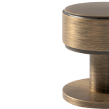 Momo Belgravia Plain Round Knob Solid Brass 35mm