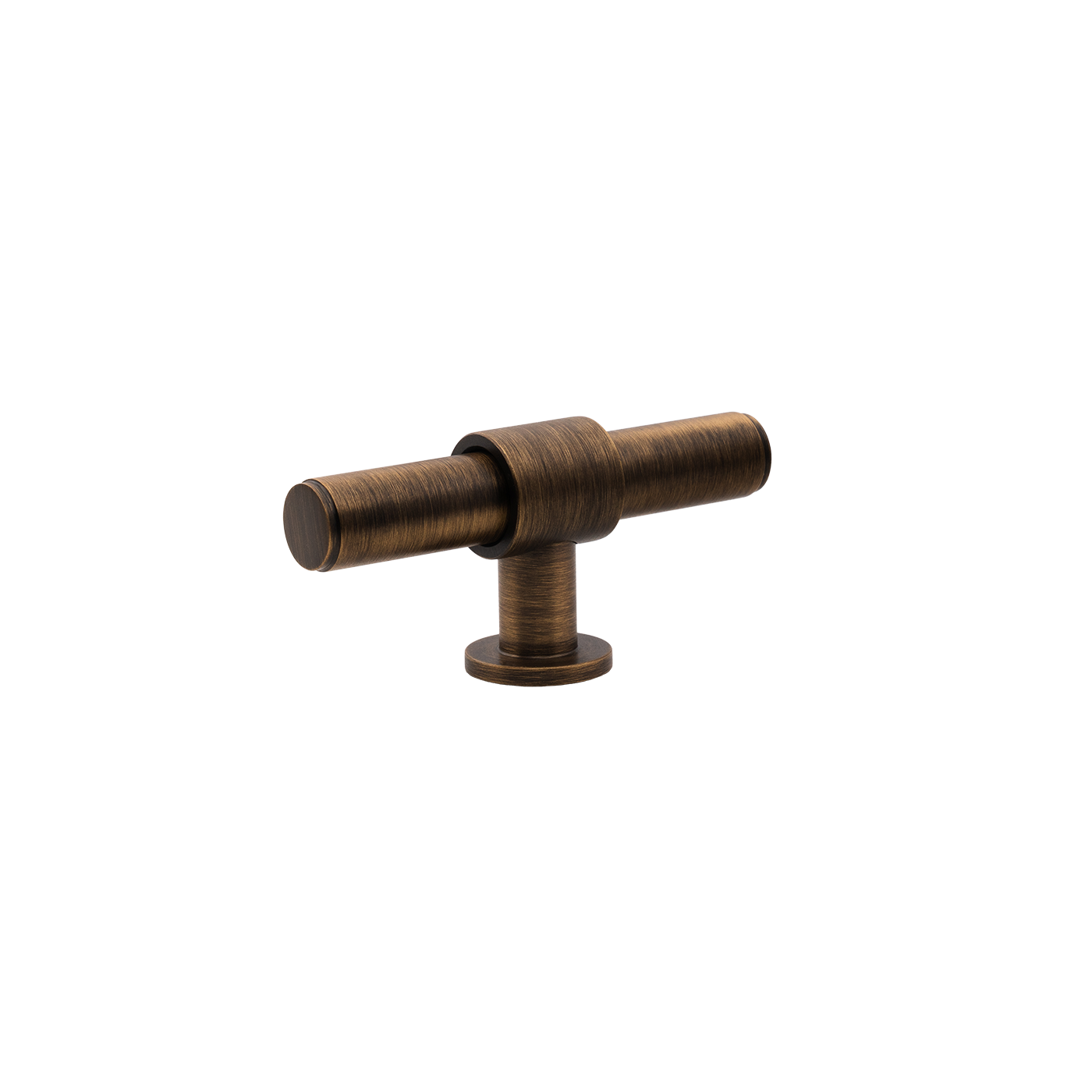 Momo Belgravia Plain T Knob  Solid Brass 82mm