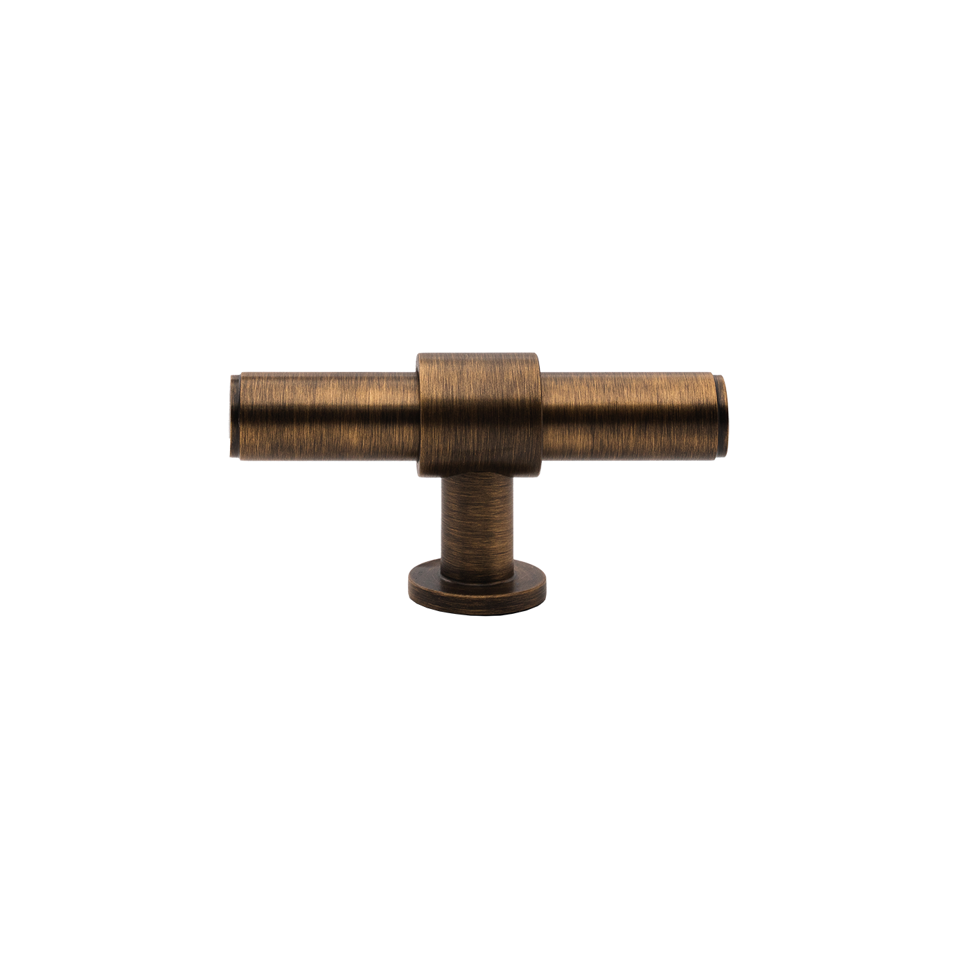 Momo Belgravia Plain T Knob  Solid Brass 82mm