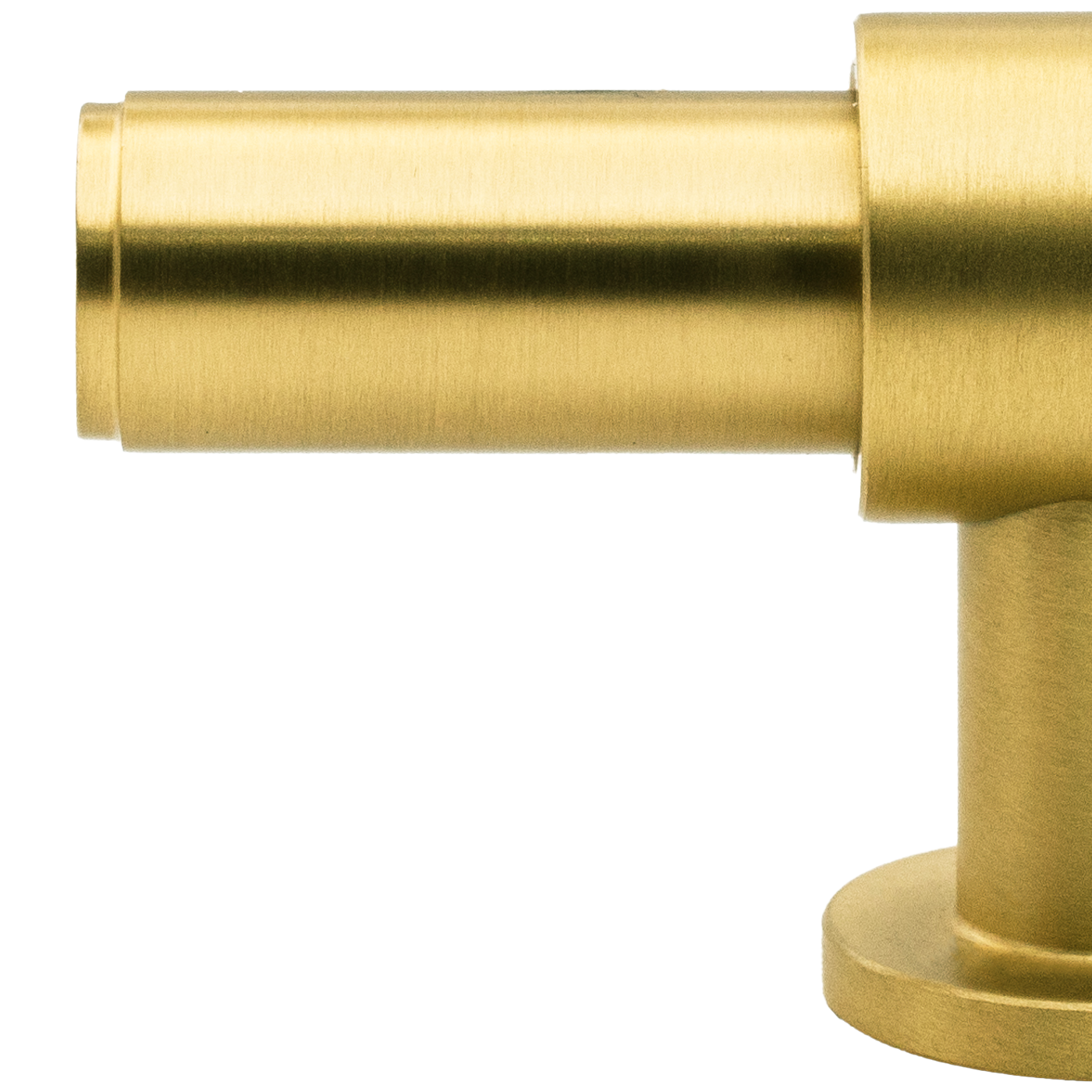 Momo Belgravia Plain T Knob  Solid Brass 82mm