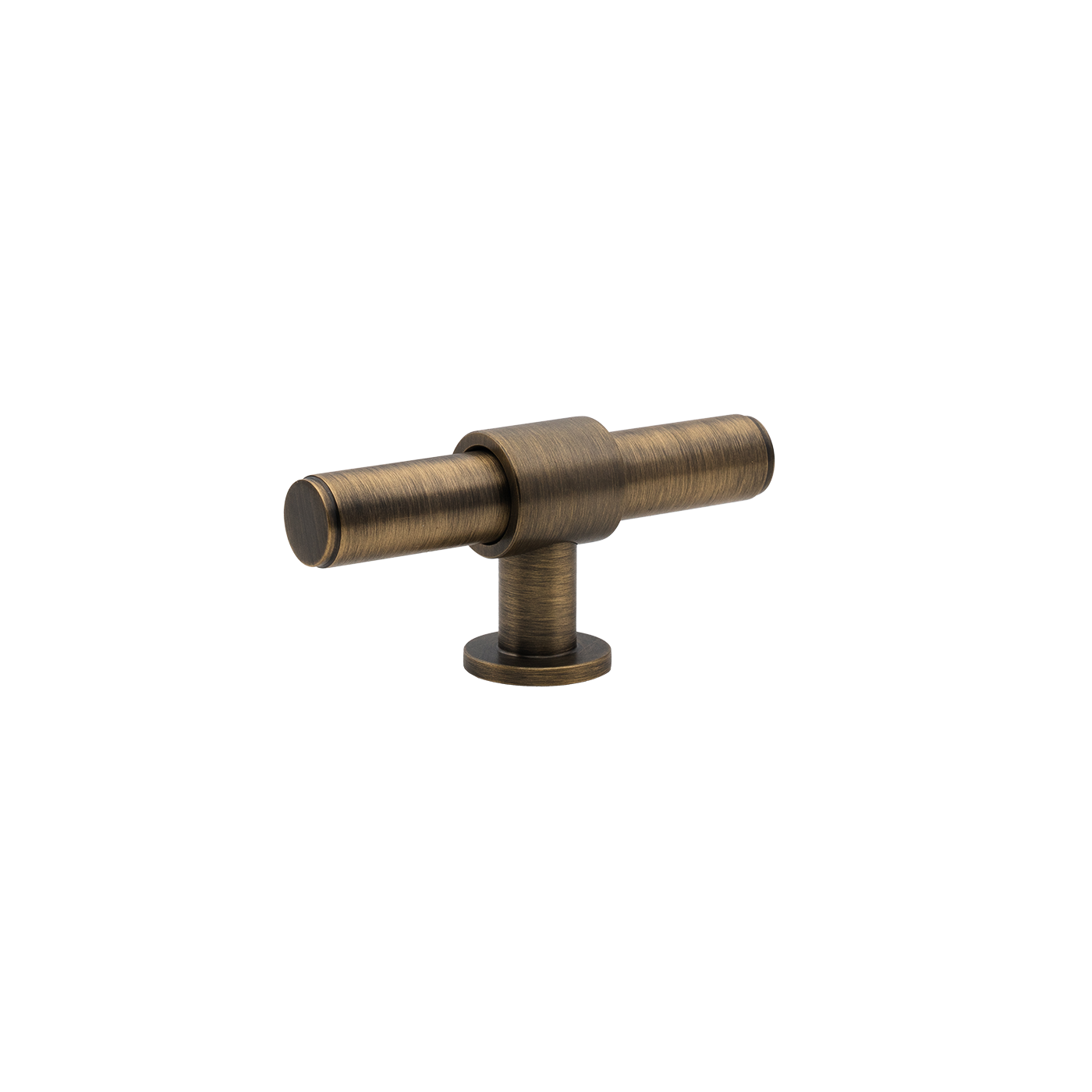 Momo Belgravia Plain T Knob  Solid Brass 82mm