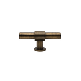 Momo Belgravia Plain T Knob  Solid Brass 82mm