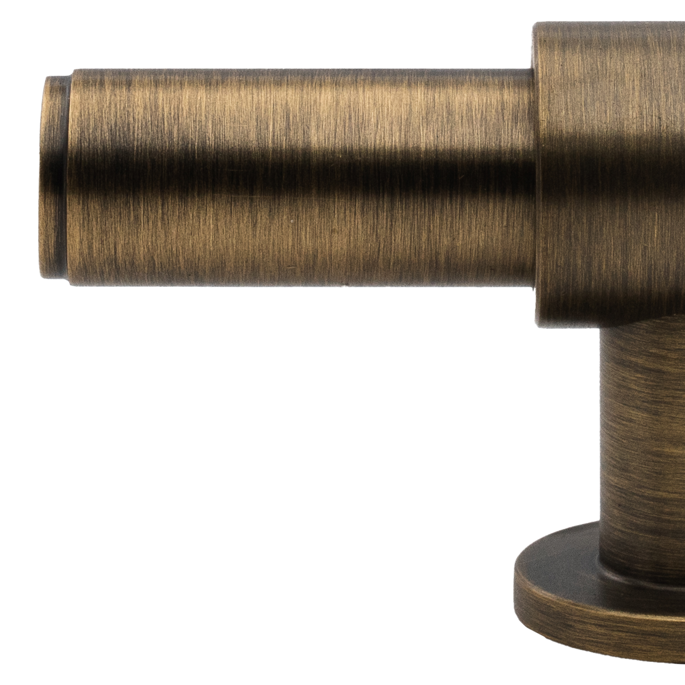 Momo Belgravia Plain T Knob  Solid Brass 82mm