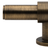 Momo Belgravia Plain T Knob  Solid Brass 82mm
