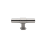 Momo Belgravia Plain T Knob  Solid Brass 82mm