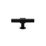 Momo Belgravia Plain T Knob  Solid Brass 82mm
