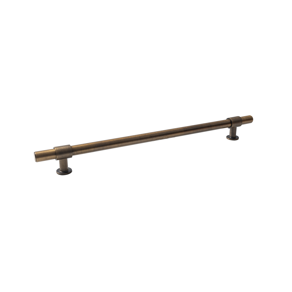 Momo Belgravia Plain Appliance Pull Solid Brass 416mm in Bronze - finish and profile close-up