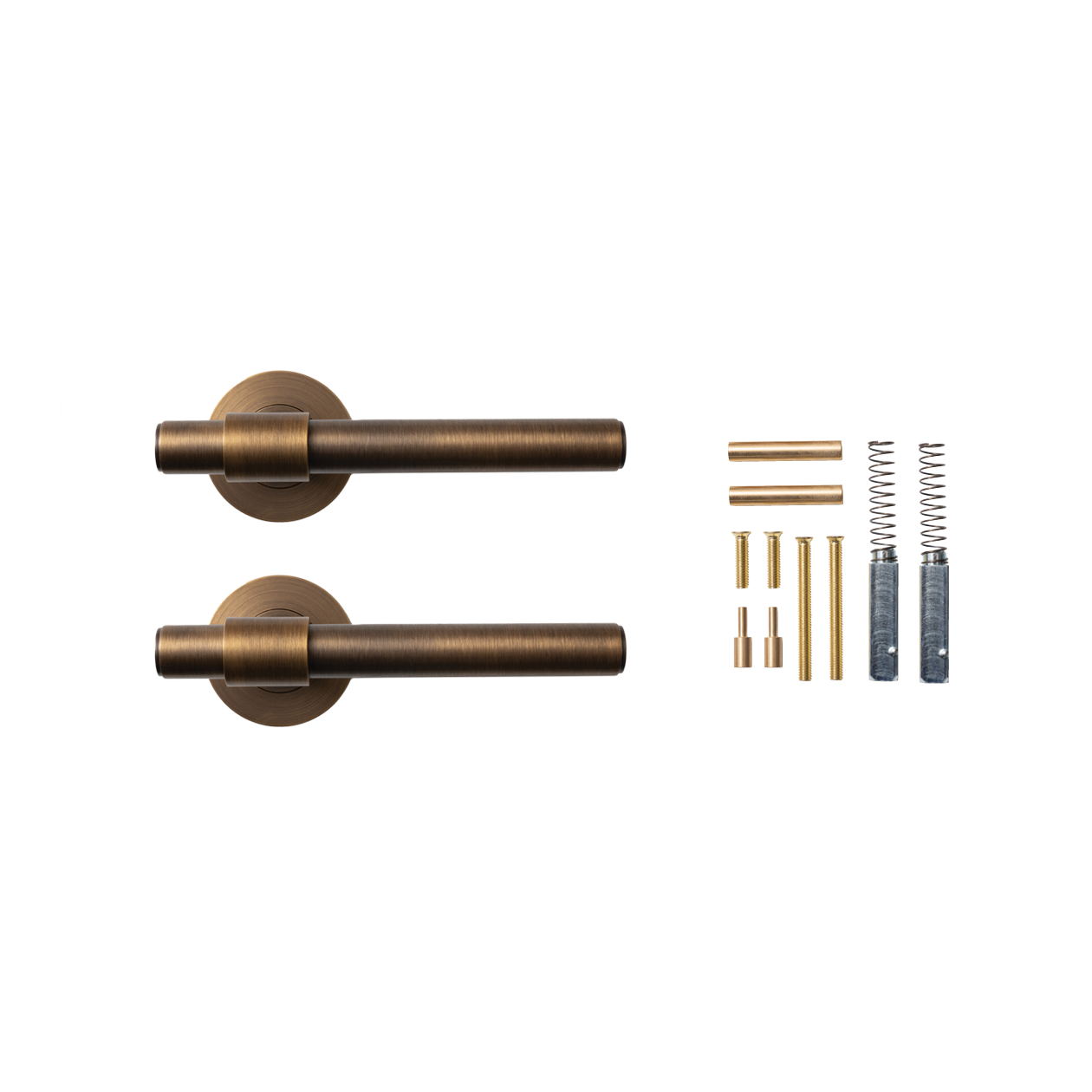 Momo Belgravia Plain Lever Handle Set