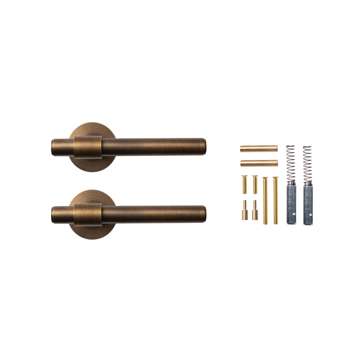 Momo Belgravia Plain Lever Handle Set