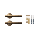 Momo Belgravia Plain Lever Handle Set