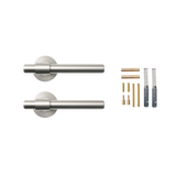 Momo Belgravia Plain Lever Handle Set