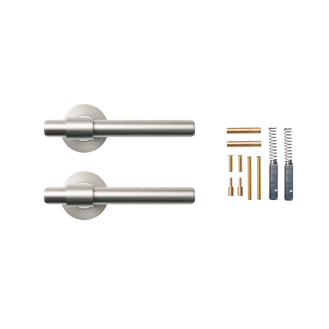 Momo Belgravia Plain Lever Handle Set