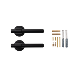 Momo Belgravia Plain Lever Handle Set