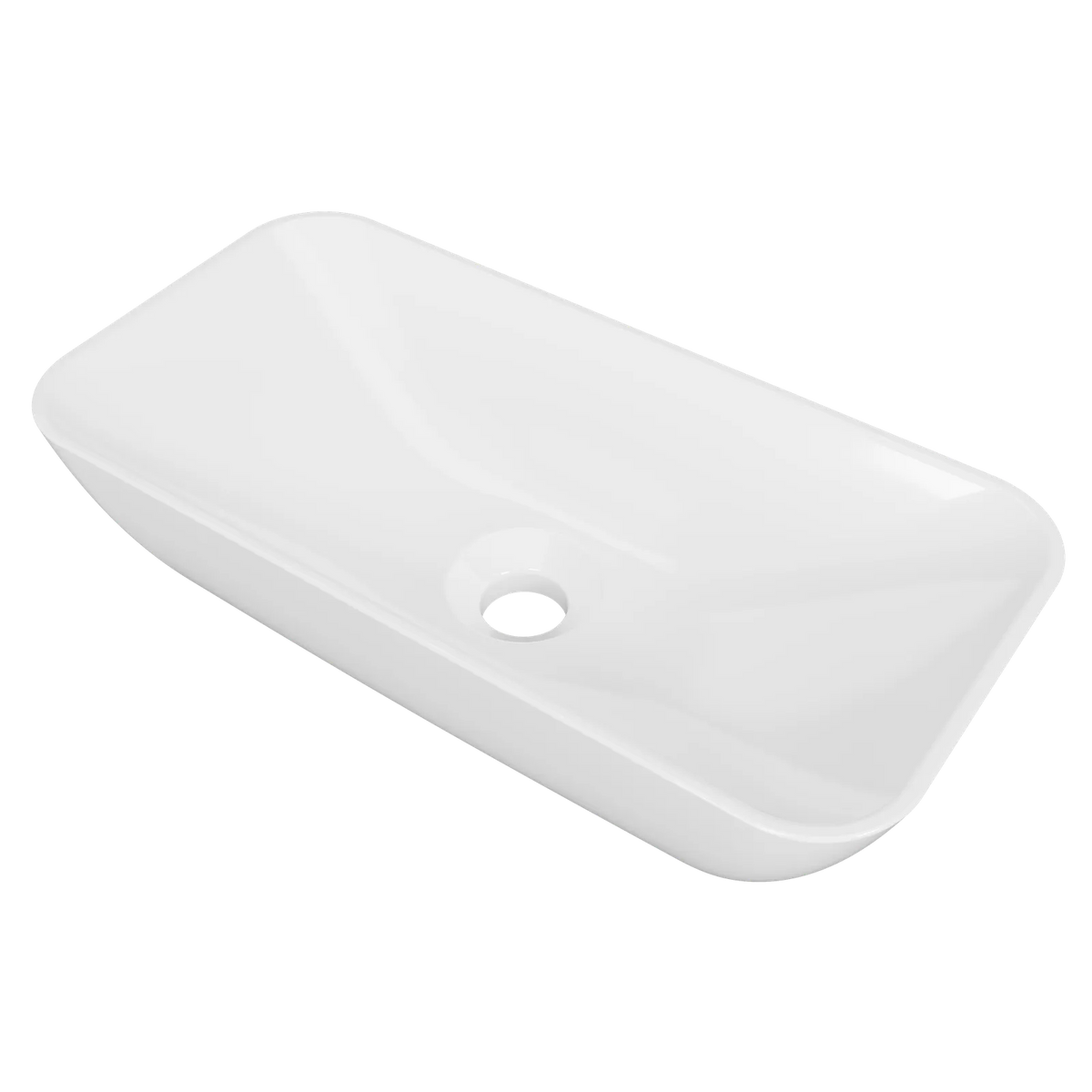 Timberline Bloom Above Counter Basin 475mm Gloss White - image 2