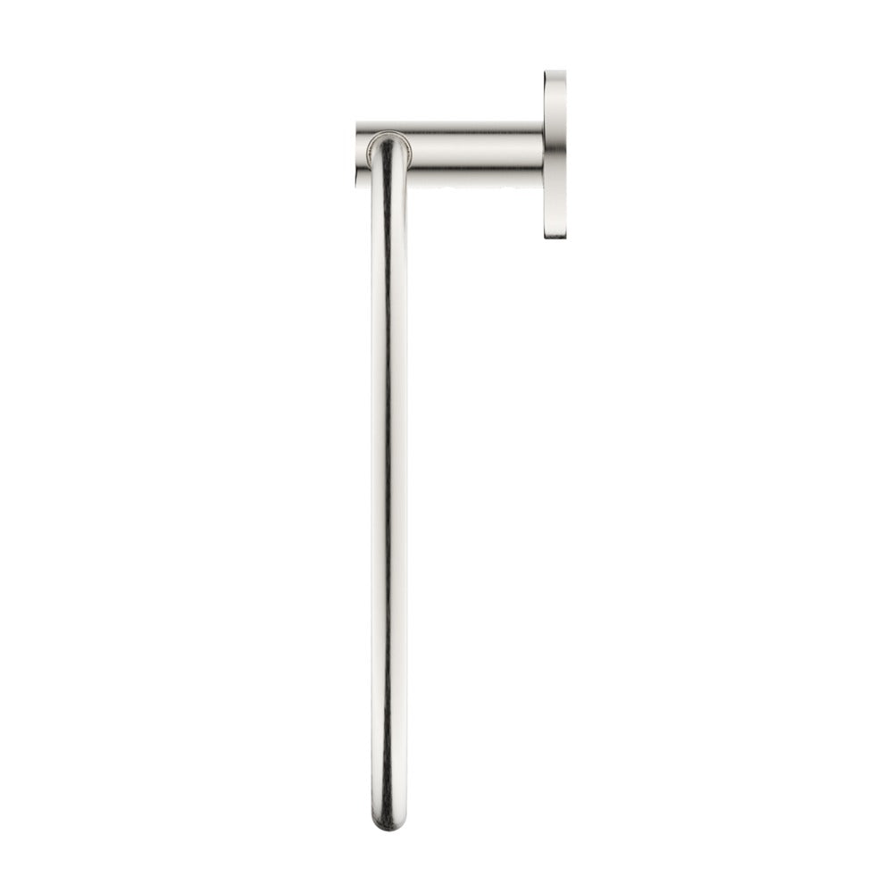 Mica Hand Towel Ring - Brushed Nickel