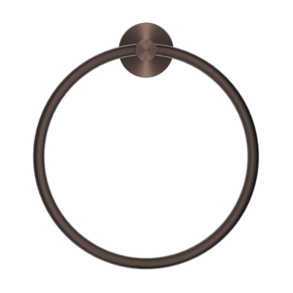 Mica Hand Towel Ring - Dusk Bronze
