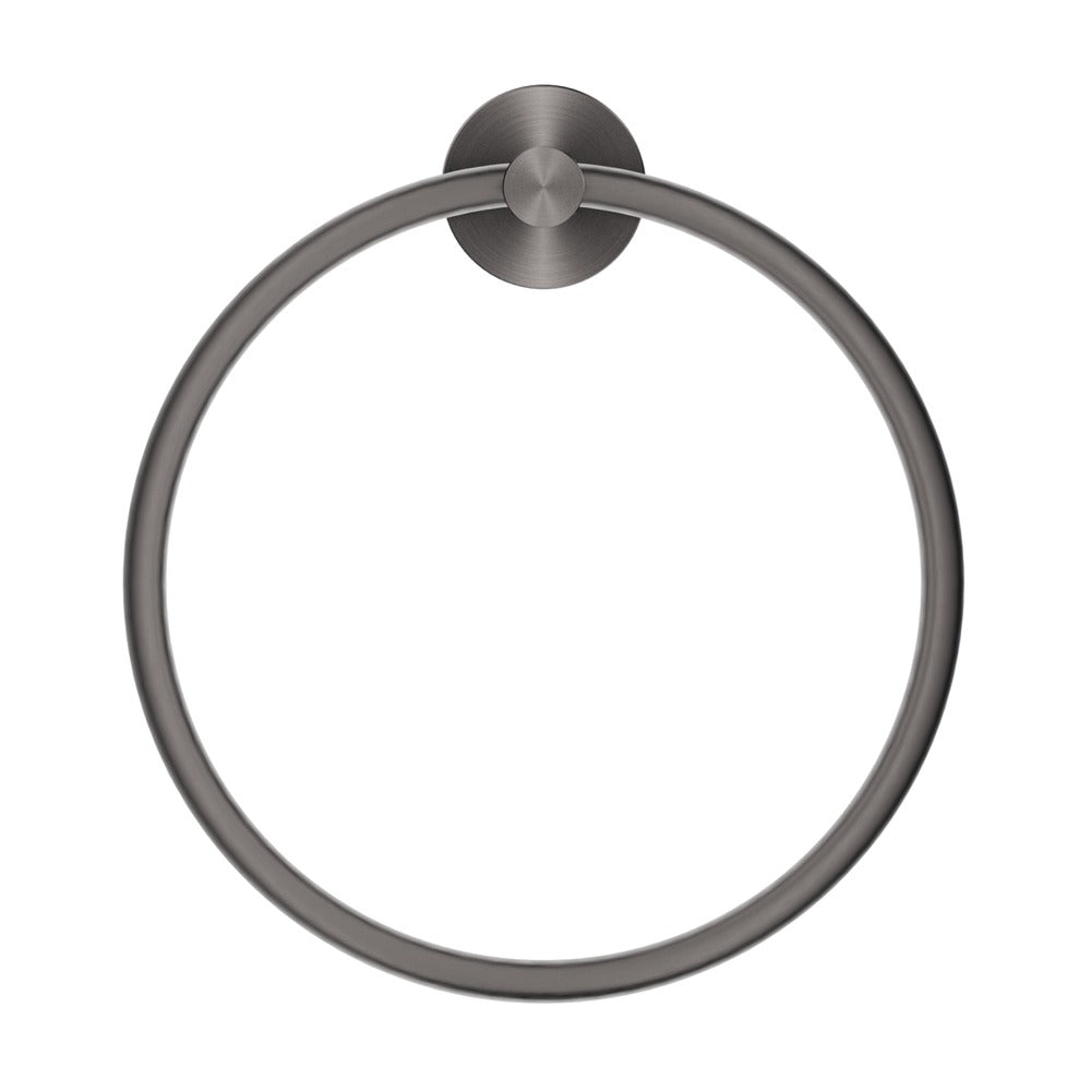 Mica Hand Towel Ring - Gunmetal