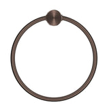 Mica Fluted Towel Ring - Dusk Bronze