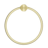 Mica Fluted Towel Ring - French Gold