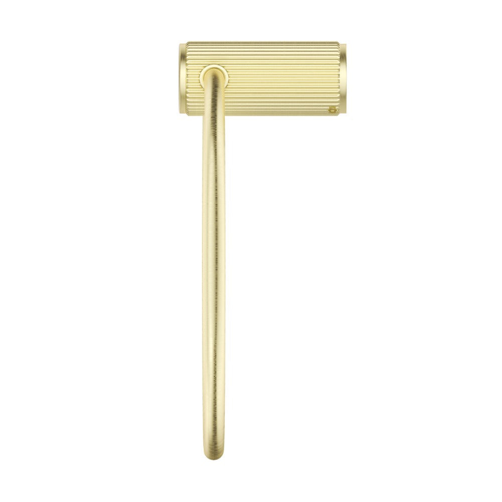 Mica Fluted Towel Ring - French Gold