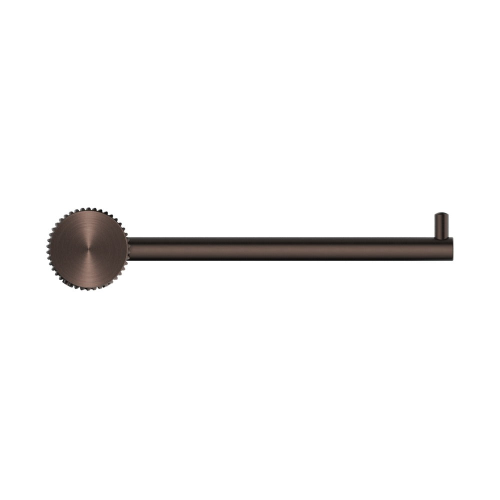 Mica Fluted Toilet Paper Holder - Dusk Bronze