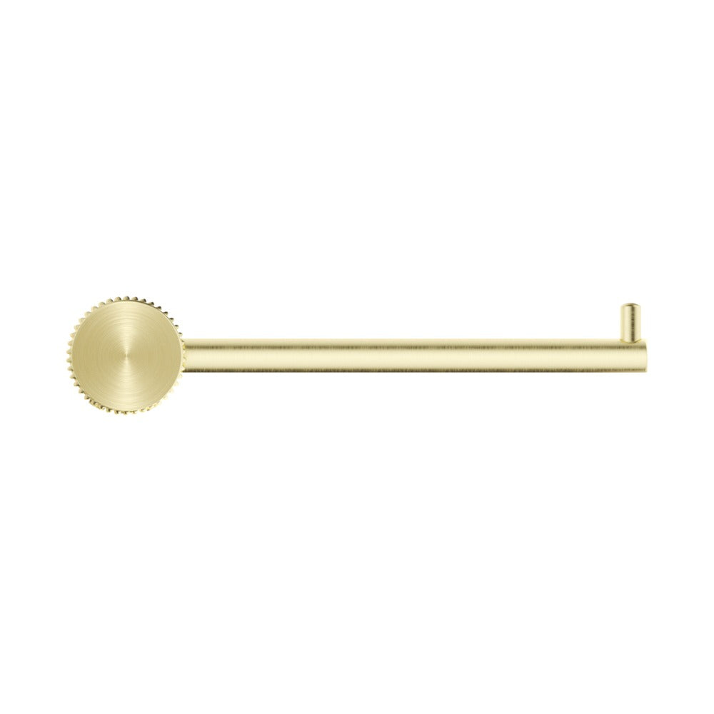 Mica Fluted Toilet Paper Holder - French Gold