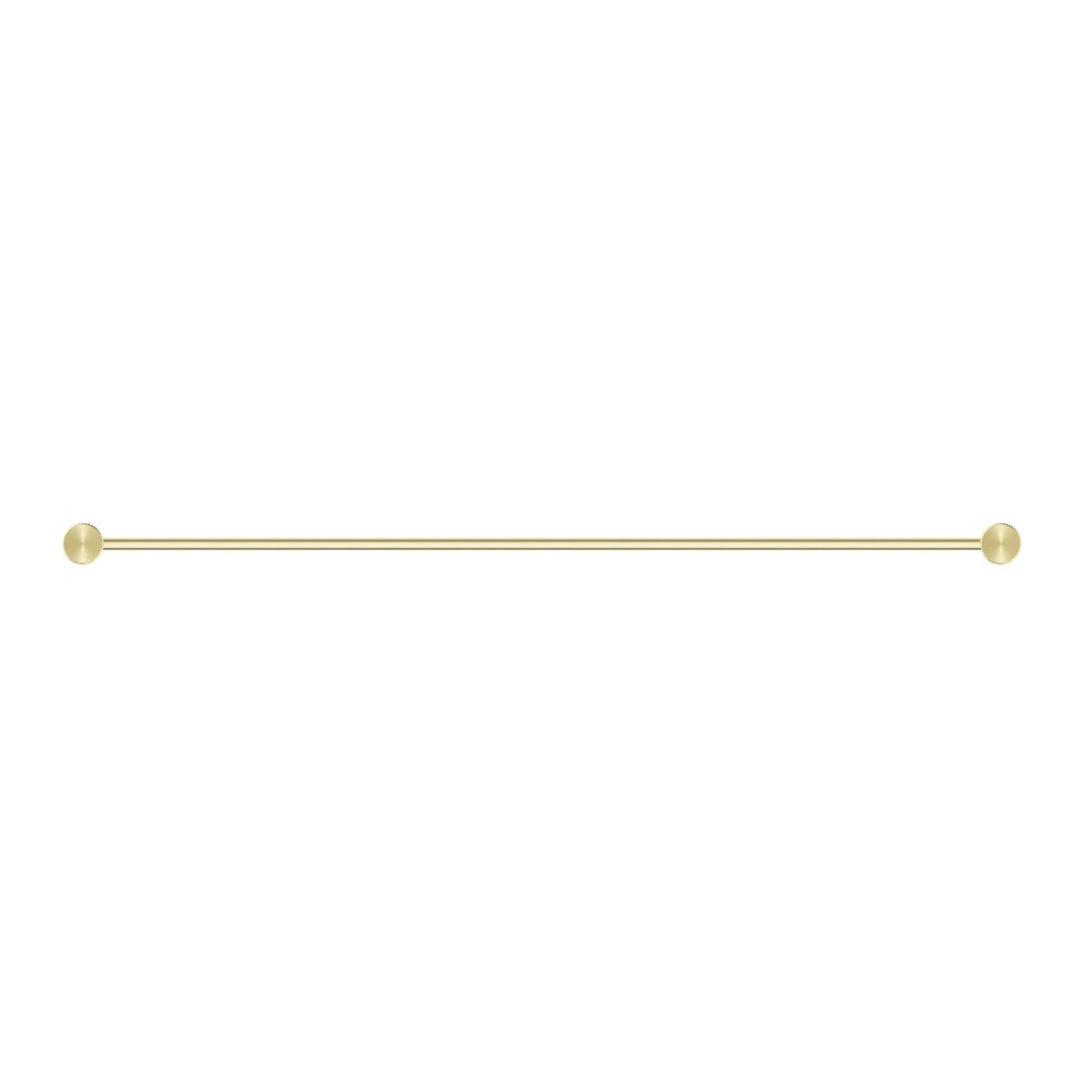 Mica Fluted Single Towel Rail - French Gold