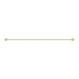 Mica Fluted Single Towel Rail - French Gold