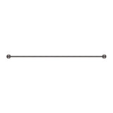 Mica Fluted Single Towel Rail - Gunmetal