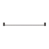 Mica Fluted Single Towel Rail - Gunmetal