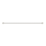 Mica Fluted Double Towel Rail - Brushed Nickel