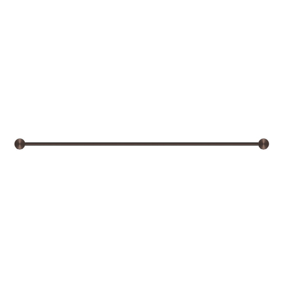Mica Fluted Double Towel Rail - Dusk Bronze