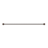 Mica Fluted Double Towel Rail - Dusk Bronze
