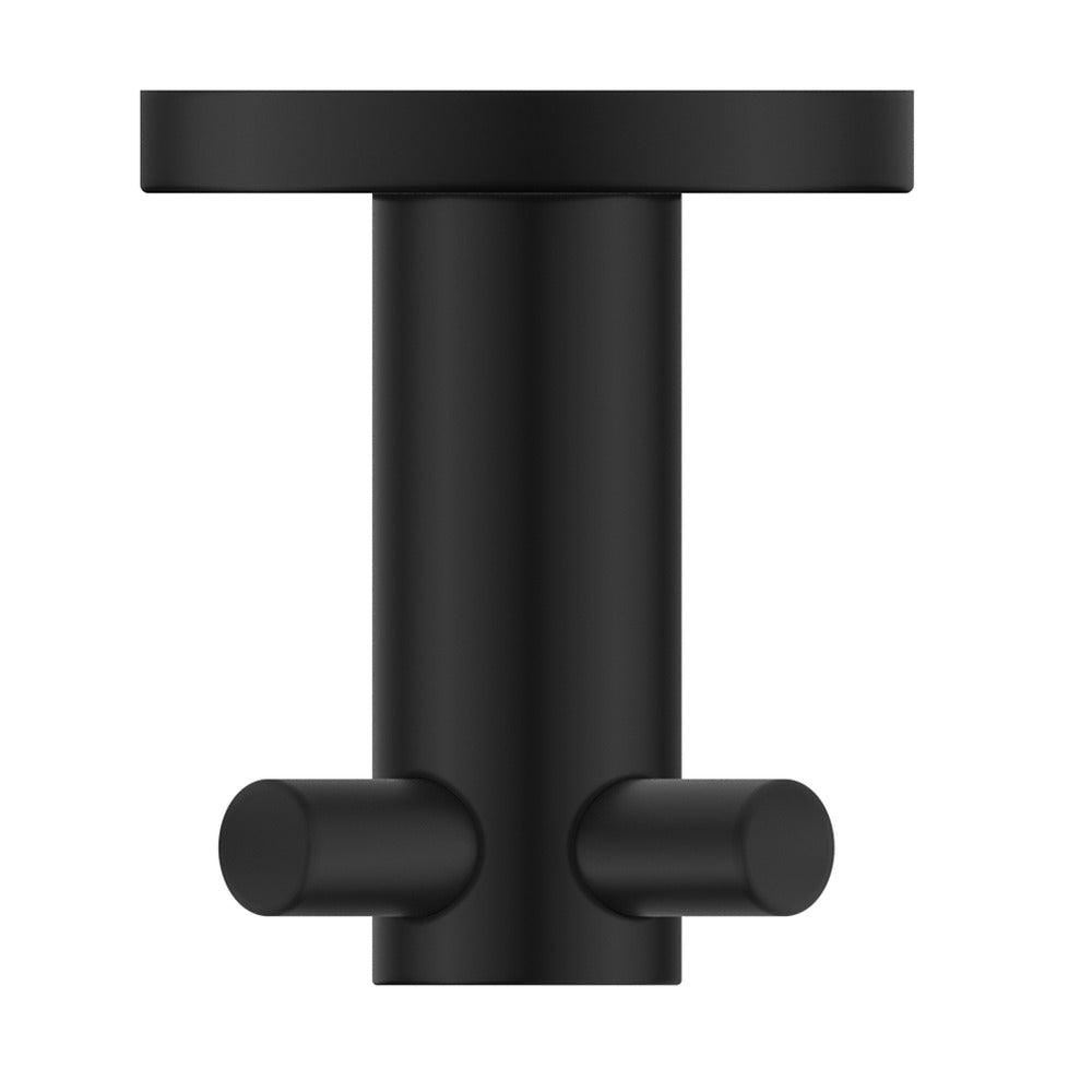 Mica Double Robe Hook - Black