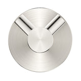 Mica Double Robe Hook - Brushed Nickel