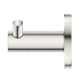 Mica Double Robe Hook - Brushed Nickel