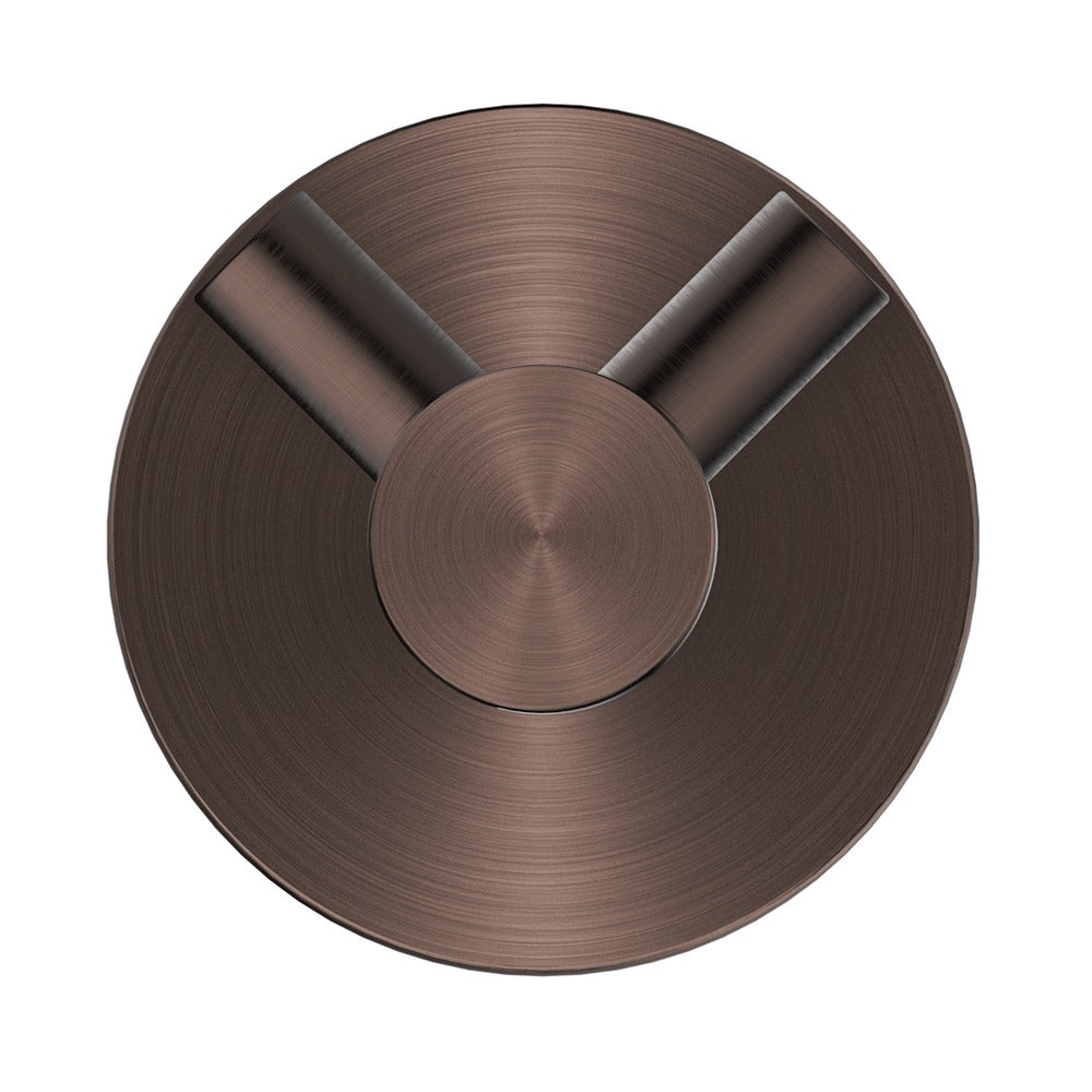 Mica Double Robe Hook - Dusk Bronze