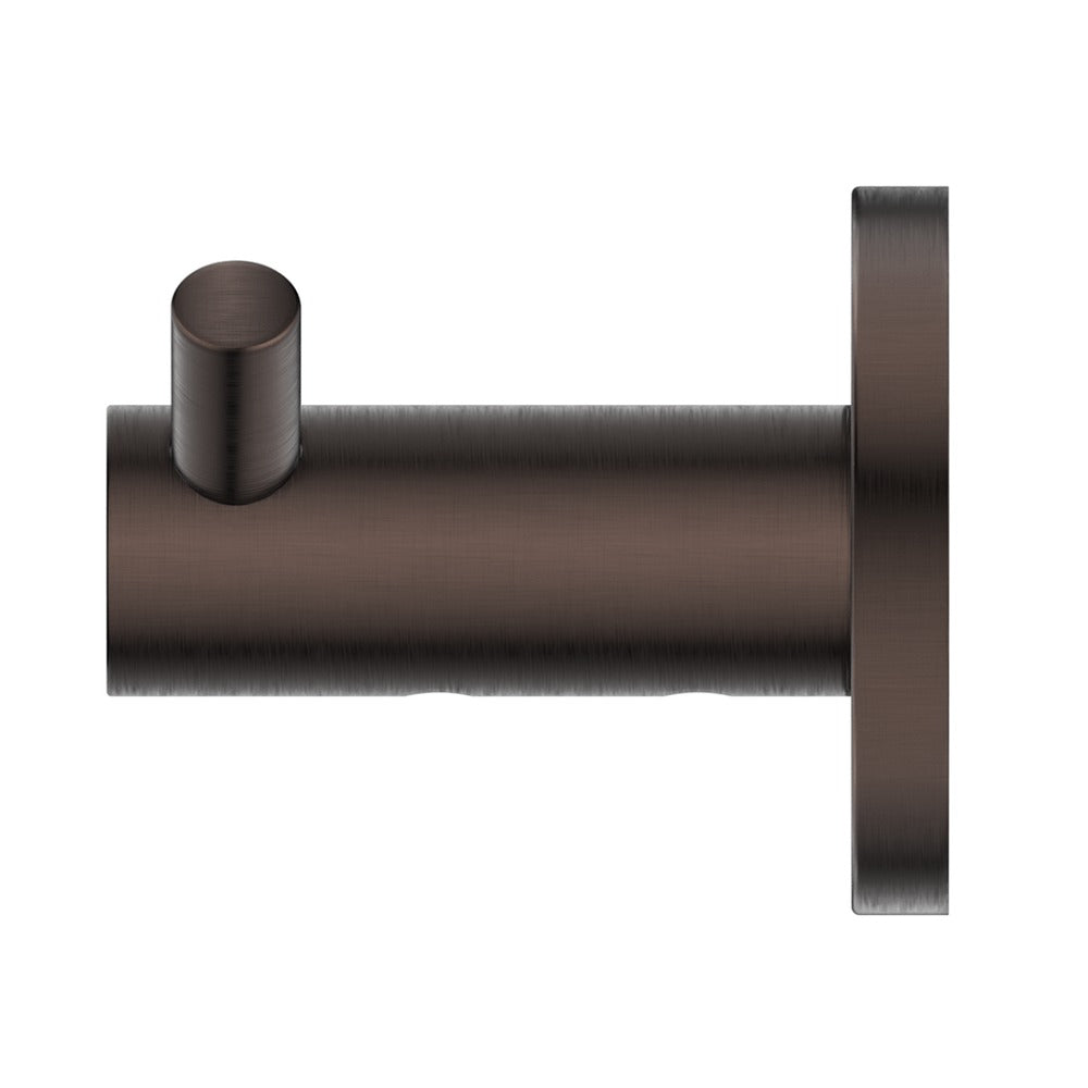 Mica Double Robe Hook - Dusk Bronze