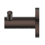 Mica Double Robe Hook - Dusk Bronze