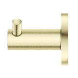 Mica Double Robe Hook - French Gold
