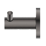 Mica Double Robe Hook - Gunmetal