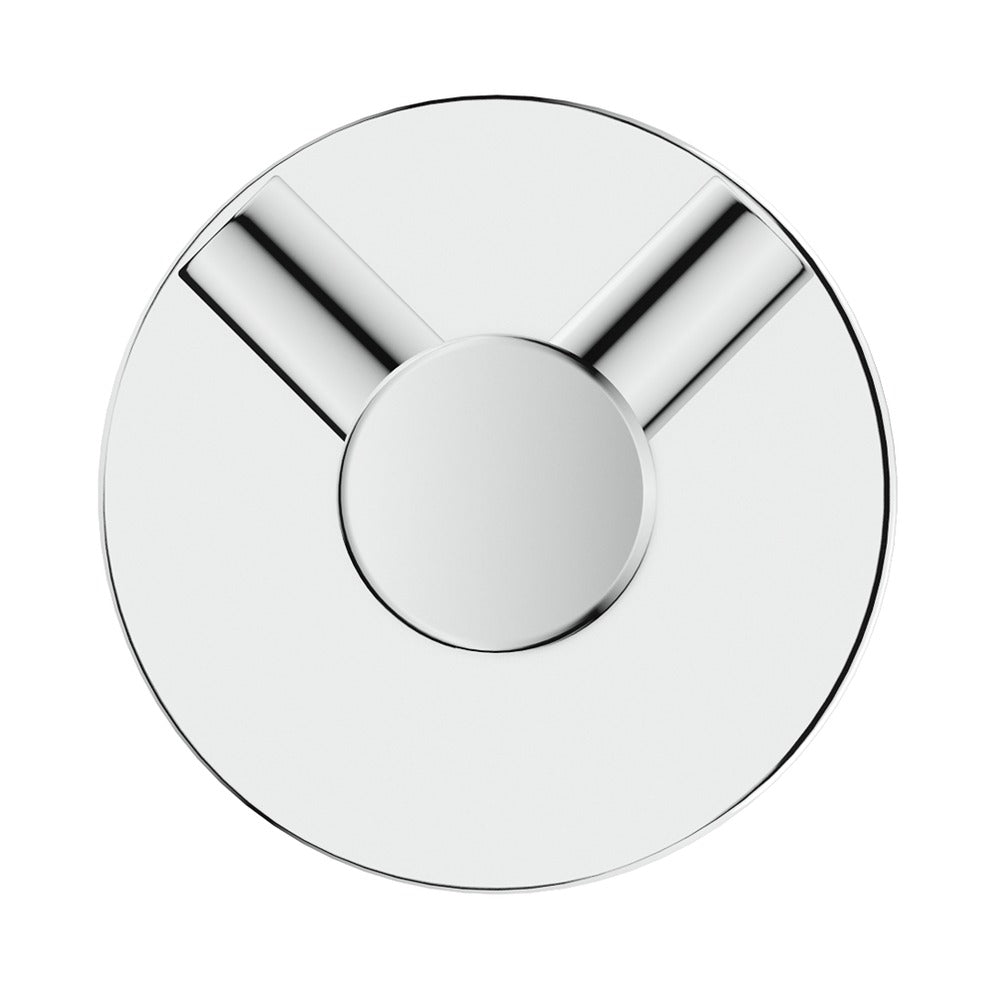 Mica Double Robe Hook - Chrome