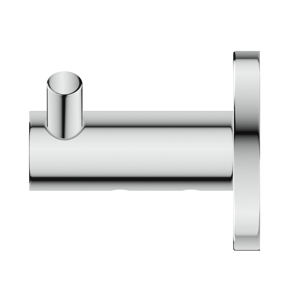 Mica Double Robe Hook - Chrome